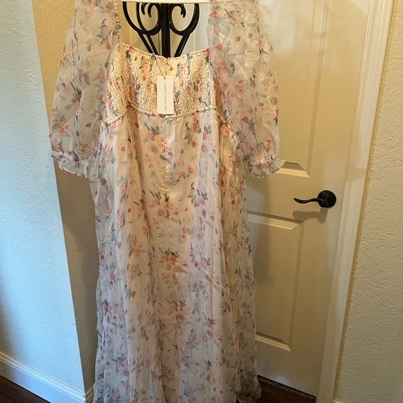 Worth Collective Brand New Mona Dress in Rosebud Floral - Picture 6 of 6